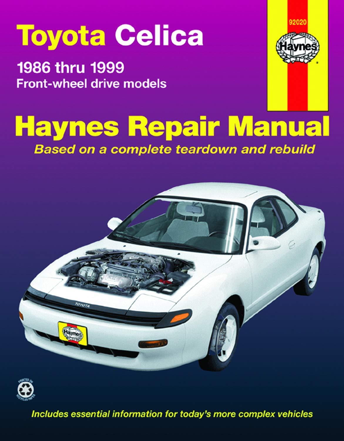 Toyota Celica FWD (1986-1999)Haynes Repair Manual (USA) (Haynes